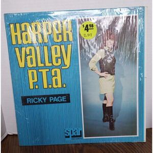 RICKY PAGE Harper Valley P.T.A. '68 Spar white label